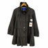 バーバリーブルーレーベル BURBERRY BLUE LABEL 裏地ノバチェック フリルハーフコート レディース JPN:38