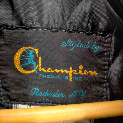 チャンピオン Champion 70S ランタグ USA製 ウールスタジャン メンズ import:S