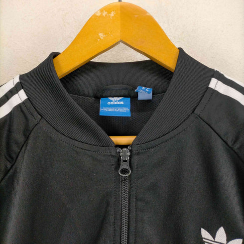 アディダス adidas 00S ロゴ刺繍 背面ビッグロゴ ジップブルゾン メンズ JPN:XL