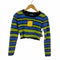 unif クロップド シャギーニット レディース JPN:S