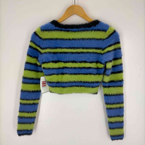 unif クロップド シャギーニット レディース JPN:S