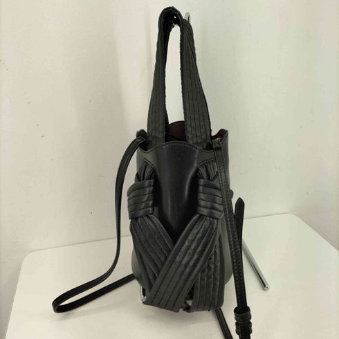 チャールズキース CHARLES & KEITH Knotted Handle Bucket Bag レディース