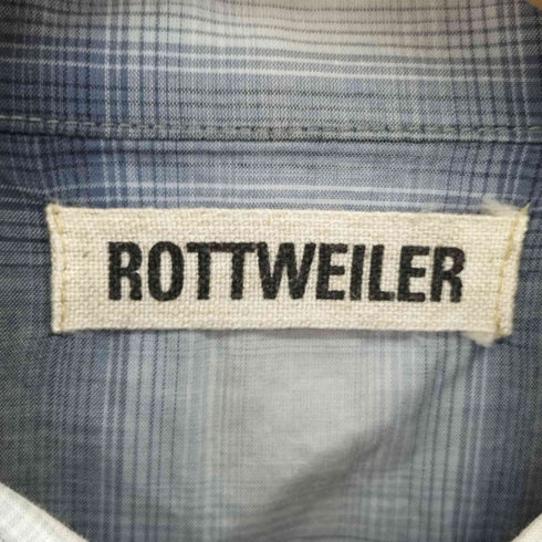 ロットワイラー ROTTWEILER オンブレチェック S/S シャツ メンズ JPN:M
