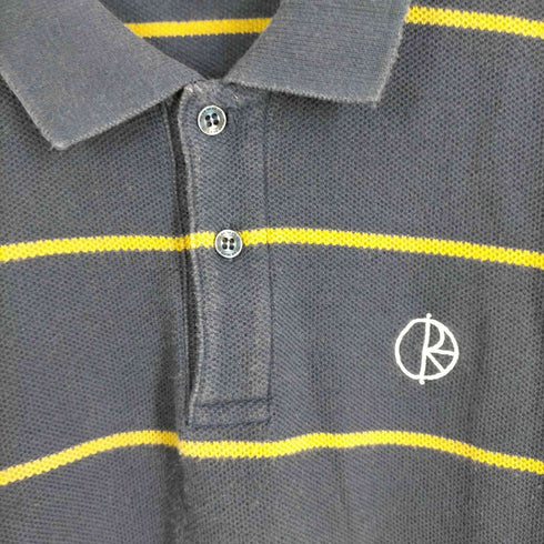 ポーラースケートカンパニー POLAR SKATE CO. SERGE POLO SHIRT ボーダー柄ポロシャツ メンズ JPN:XL