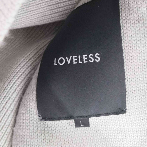 ラブレス LOVELESS フーデッドフェイクファーニット メンズ JPN:L