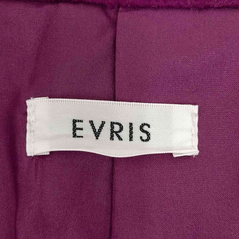 エヴリス EVRIS ギャザースリーブロングラップコート レディース FREE
