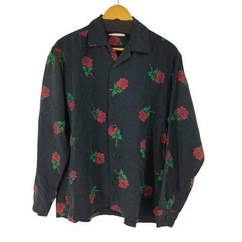 ロットワイラー ROTTWEILER 18AW Rose Open Collar LS Shirt メンズ import:L