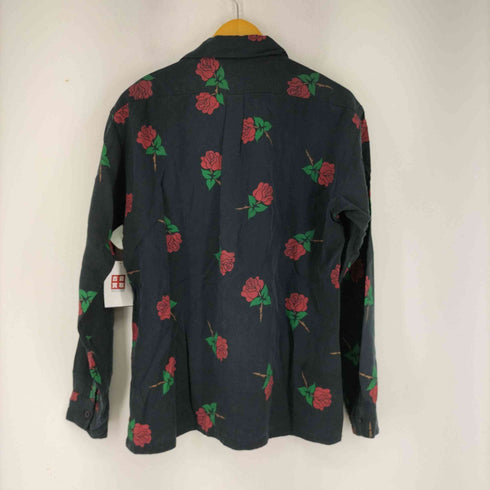 ロットワイラー ROTTWEILER 18AW Rose Open Collar LS Shirt メンズ import:L