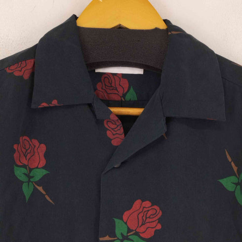 ロットワイラー ROTTWEILER 18AW Rose Open Collar LS Shirt メンズ import:L