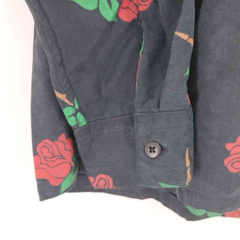 ロットワイラー ROTTWEILER 18AW Rose Open Collar LS Shirt メンズ import:L
