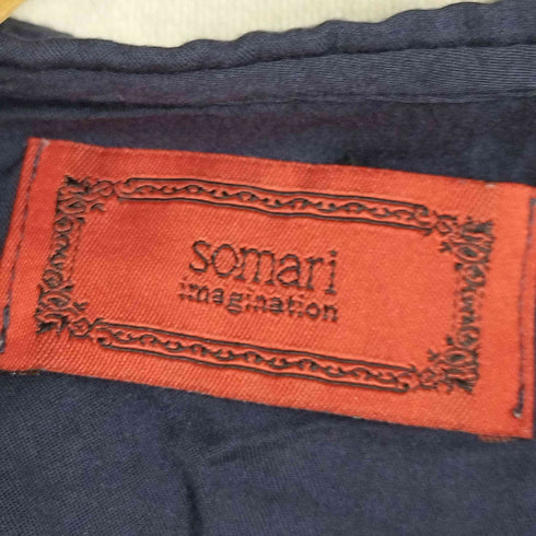 ソマリ SOMARI フラワー刺繍 メッシュギャザーワンピース レディース FREE