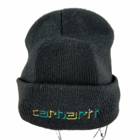 カーハート Carhartt SHADOW SCRIPT BEANIE ロゴ刺しゅうビーニー メンズ