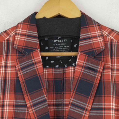 ラブレス LOVELESS チェックチェスターコート メンズ JPN:3
