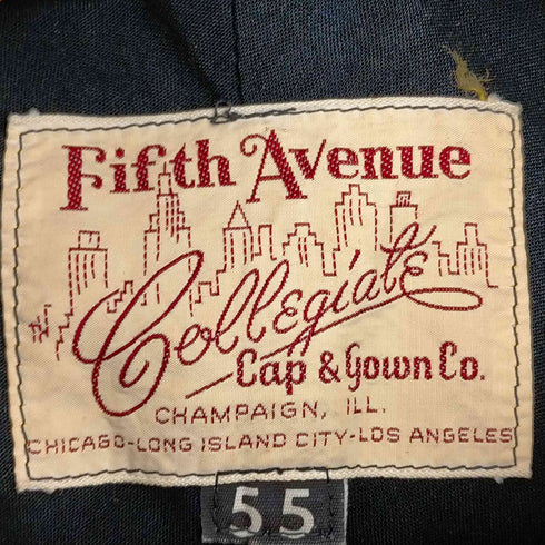 FIFTH AVENUE 60-70s 棒TALON ロングジップカーディガン 羽織 メンズ 55
