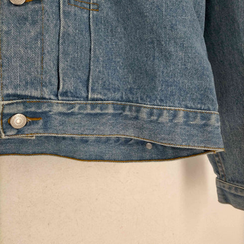 2nd TYPE バック刺繍デニムトラッカージャケット メンズ
