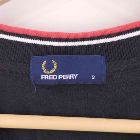フレッドペリー FRED PERRY ロゴ刺繍 コットンニットカーディガン メンズ JPN:S