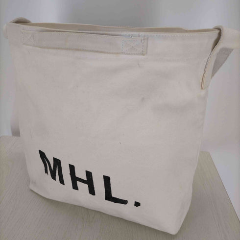 エムエイチエル MHL. キャンバス トートバッグ メンズ