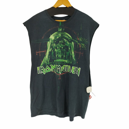 ヘインズ Hanes 90-00S ノースリーブバンドTシャツ メンズ import:XL