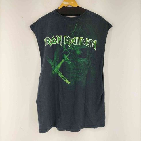 ヘインズ Hanes 90-00S ノースリーブバンドTシャツ メンズ import:XL