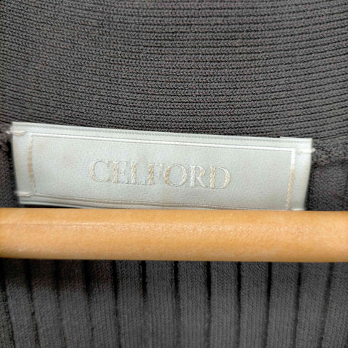 セルフォード CELFORD 22AW パフスリーブ ニット マーメイドワンピース レディース JPN:36