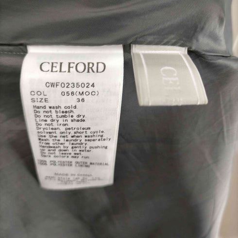 セルフォード CELFORD 23SS バックデザインフレアキャミワンピース レディース JPN:36
