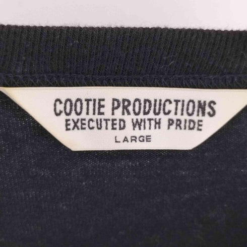 クーディプロダクション cootie productions 両面ラバープリント S/S Tシャツ メンズ JPN:L
