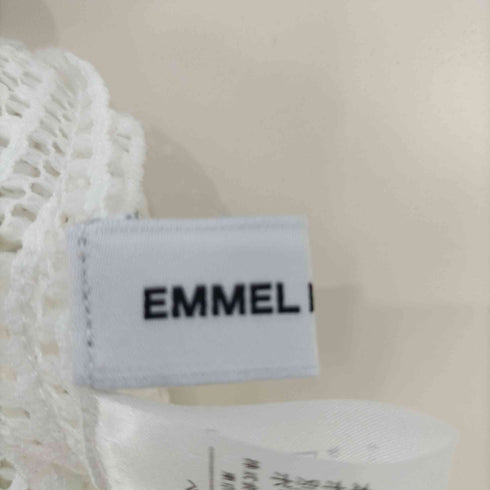 エメル リファインズ EMMEL REFINES ストライプ レース ブラウス レディース