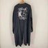 ブラックコムデギャルソン BLACK COMME des GARCONS 製品洗い加工 バック刺繍 ライナーロングコート メンズ JPN:XXL
