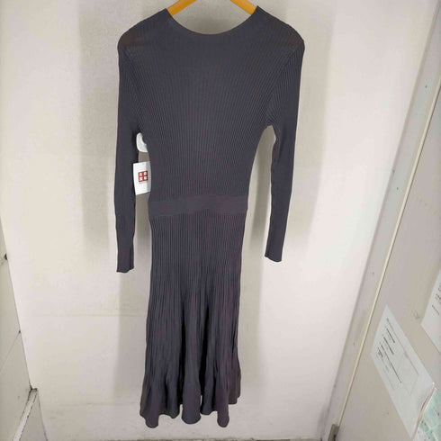 セルフォード CELFORD 23AW 裾シアーリブニットワンピース レディース JPN:36