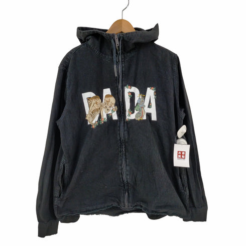クリスチャンダダ CHRISTIAN DADA 和柄刺繍 カットオフ フーディジャケット メンズ JPN:48
