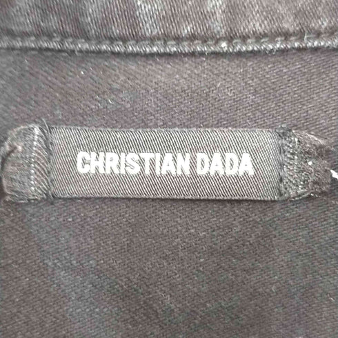 クリスチャンダダ CHRISTIAN DADA 和柄刺繍 カットオフ フーディジャケット メンズ JPN:48