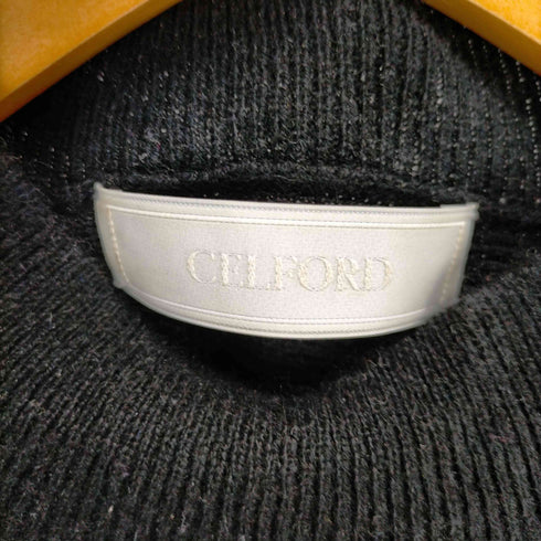 セルフォード CELFORD 21AW カシミヤペプラムニットプルオーバー レディース JPN:36