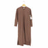 フランネルソル PHLANNEL SOL Stand Collar Shirt Dress スタンドカラーシャツドレス レディース JPN:1
