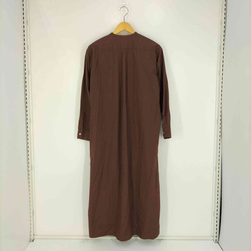 フランネルソル PHLANNEL SOL Stand Collar Shirt Dress スタンドカラーシャツドレス レディース JPN:1