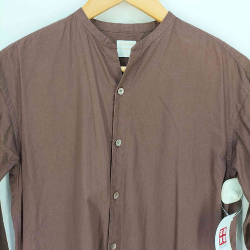 フランネルソル PHLANNEL SOL Stand Collar Shirt Dress スタンドカラーシャツドレス レディース JPN:1