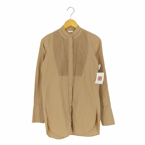 シーオール SEEALL OVERSIZED TA XIDO SHIRTS オーバーサイズド タキシードシャツ レディース 38