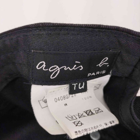 アニエスベー agnes b. レザール キャップ レディース
