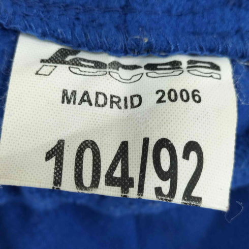 ユーロ MADRID 2006 片ポケ 裾ジップ フリースパンツ メンズ 104/92