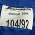 ユーロ MADRID 2006 片ポケ 裾ジップ フリースパンツ メンズ 104/92