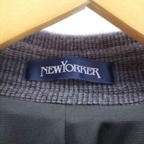 ニューヨーカー NEWYORKER 金ボタン ウール スタンドカラー ジャケット レディース 2