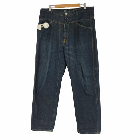 マリテフランソワジルボー MARITHE + FRANCOIS GIRBAUD BRAND X AUTHENTIC FIT ワイドデニムパンツ メンズ 38M