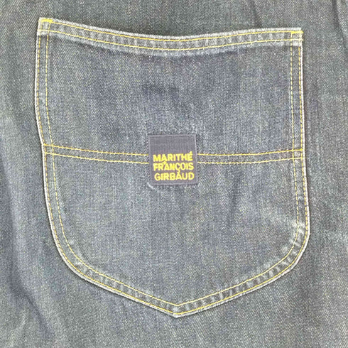 マリテフランソワジルボー MARITHE + FRANCOIS GIRBAUD BRAND X AUTHENTIC FIT ワイドデニムパンツ メンズ 38M