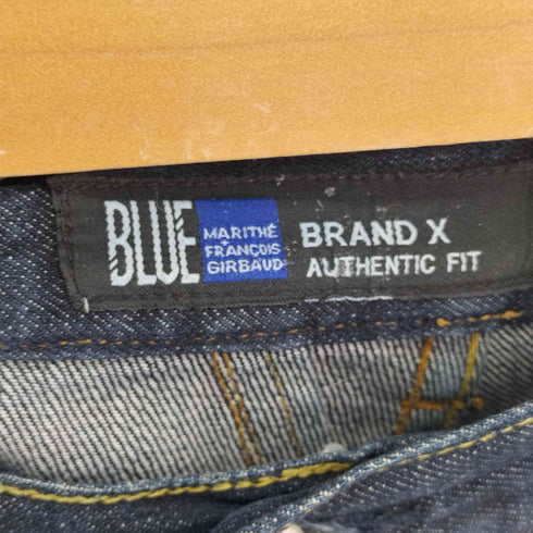 マリテフランソワジルボー MARITHE + FRANCOIS GIRBAUD BRAND X AUTHENTIC FIT ワイドデニムパンツ メンズ 38M