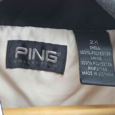 ピンコレクション PING COLLECTION ハーフジッププルオーバー メンズ 2X