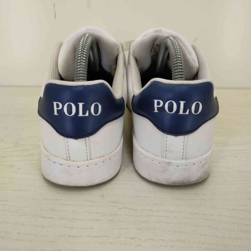 ポロラルフローレン POLO RALPH LAUREN ワンポイントポニー刺繍ローカットスニーカー レディース 23