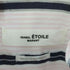 イザベルマランエトワール ISABEL MARANT ETOILE OLENA コットンシルクレーヨン ストライプブラウス レディース 34