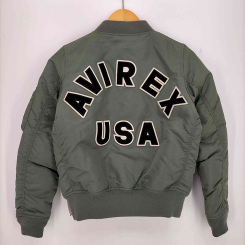 アヴィレックス AVIREX COMMERCIAL LOGO MA-1 レディース import:M