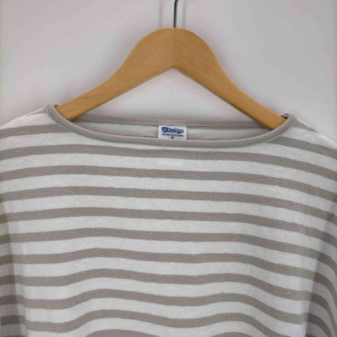 ティージーオーセンティッククラシック Tieasy Authentic Classic ボーダー バスクシャツ メンズ