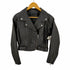 エモダ EMODA 17AW 羊革 ダブルライダースジャケット ショート丈 レディース import:S