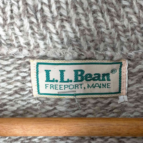 エルエルビーン L.L.Bean 70S 80S ドライバーズニット ハイネック ジップアップニット メンズ